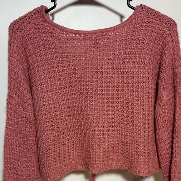Derek Heart Dusty Rose Knit Top - Picture 6 of 8
